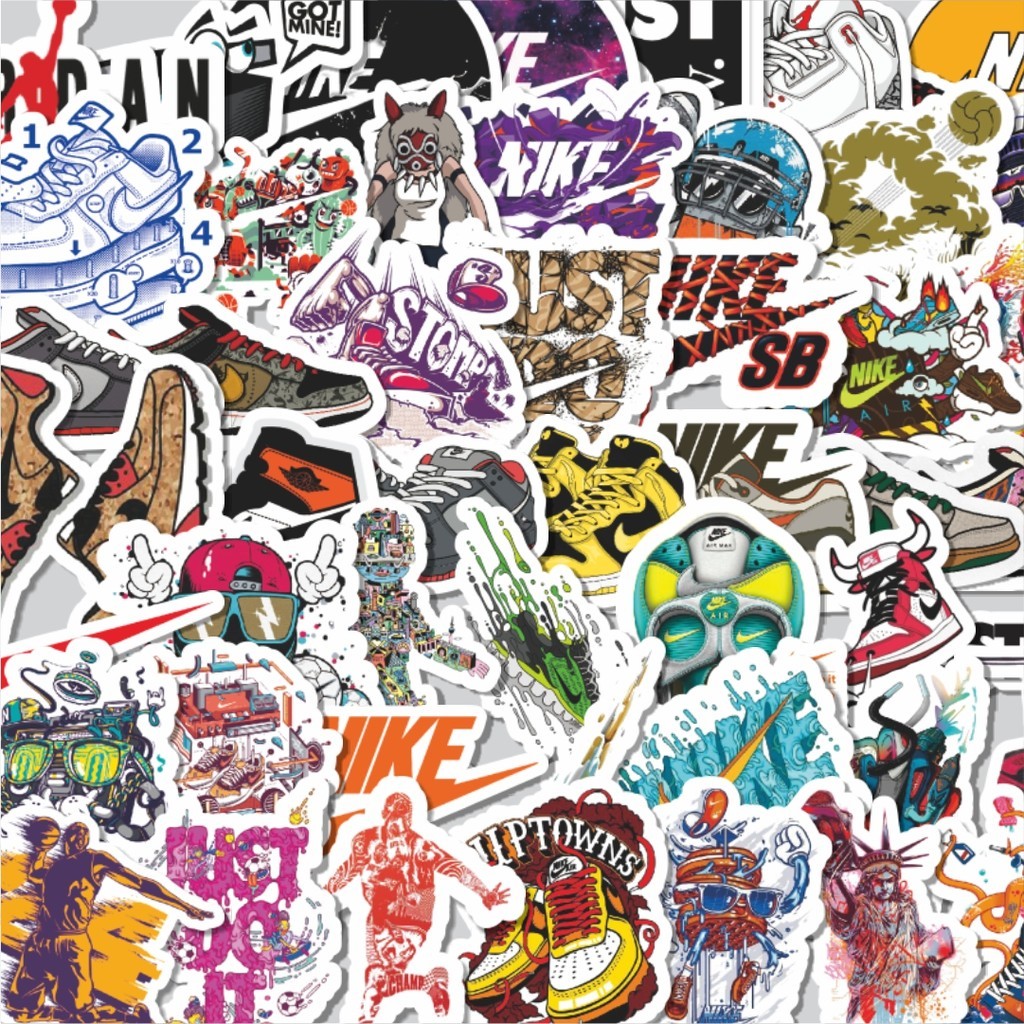 

Stiker Cutting Pack Stiker Logo Nike Isi 100Pcs Series Aesthetic Lucu Keren Untuk Koper Bahan Vynil