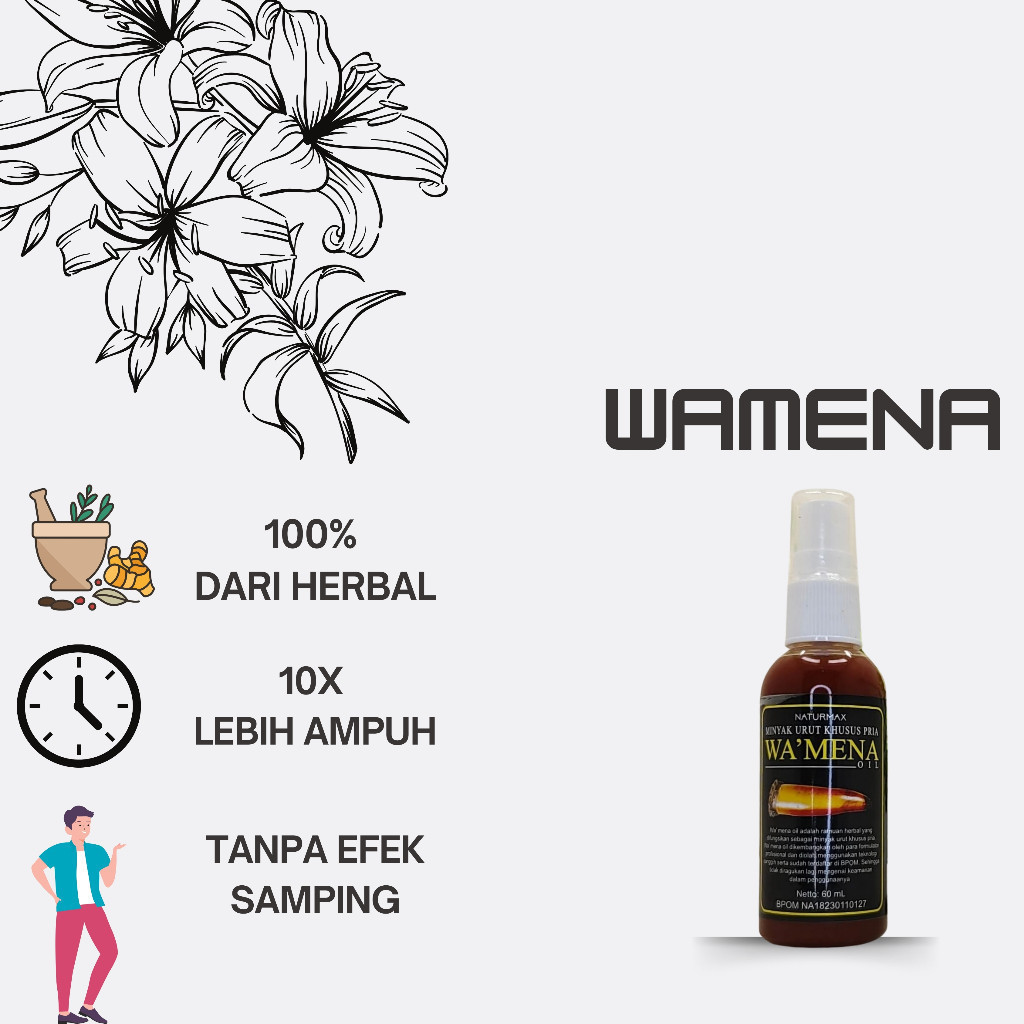 Tamochi Herbal - WAMENA obat tradisional Pembesar Laki Laki Herbal BPOM