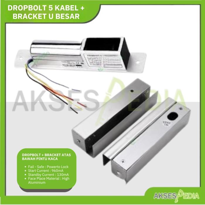 

Dropbolt 5 Kabel Include Bracket U Besar Atas Bawah Untuk Full Kaca