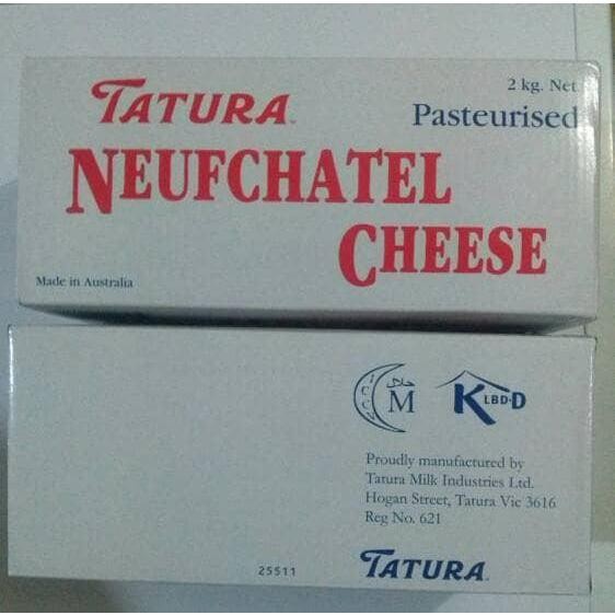 

[PROMO EXP TERBARU] khusus gojek / grab Cream cheese Tatura Neufchatel @2kg Bergaransi Terlaris