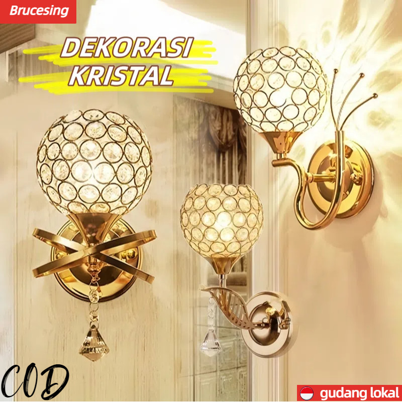 lampu dinding lampu hias kamar lampu dinding kamar tidur lampu rumah minimalis lampu dinding kristal