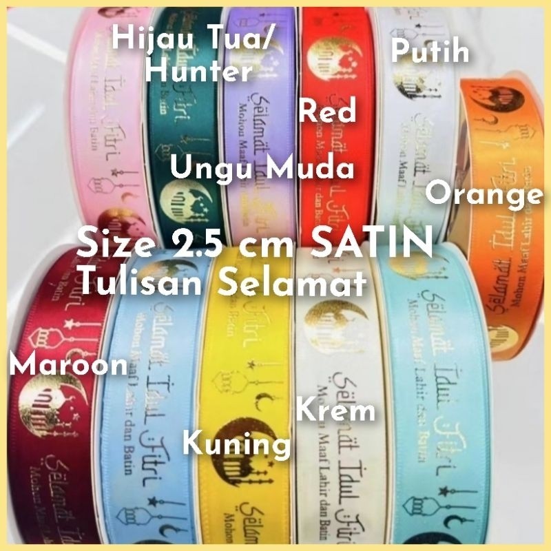 

1 Rol 10 yard & 20 yard - Pita Idul Fitri | Pita Hampers Idul Fitri