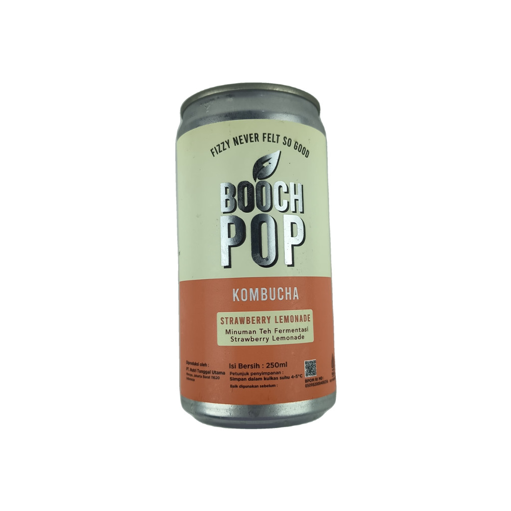 

Booch Pop Kombucha Strawberry Lemonade 250Ml