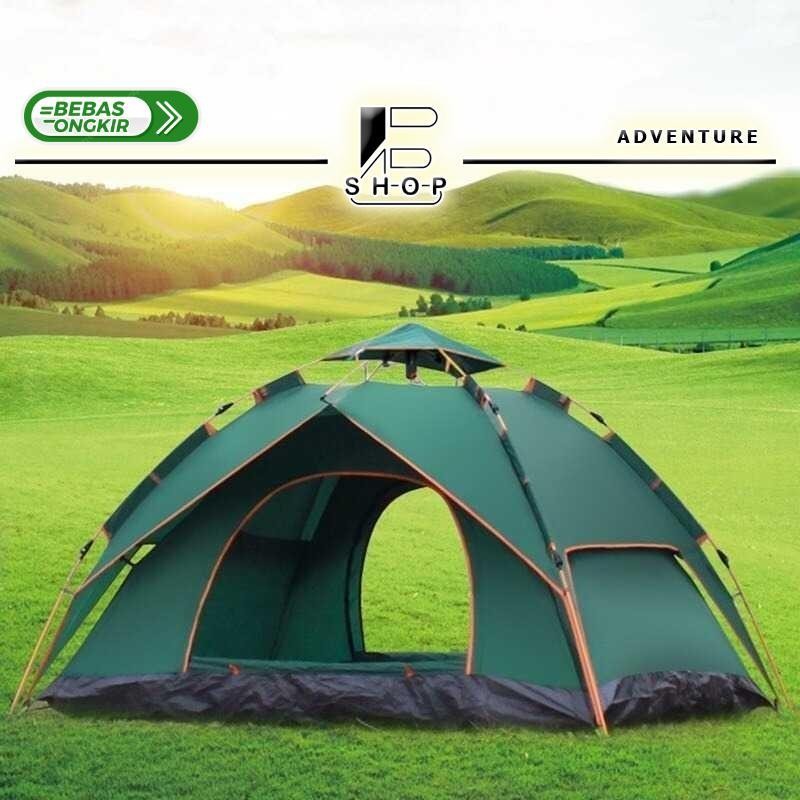 DS50 AstaGear Tenda Kemah Camping Outdoor 3-4 Orang Double Layer - ZK50 - tenda  camping  4  orang  