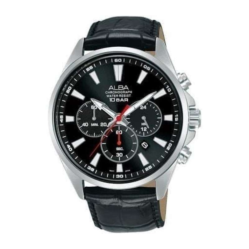 Jam Tangan Alba Men Chronograph AT3G59 AT3G59X1 Original Garansi Resmi