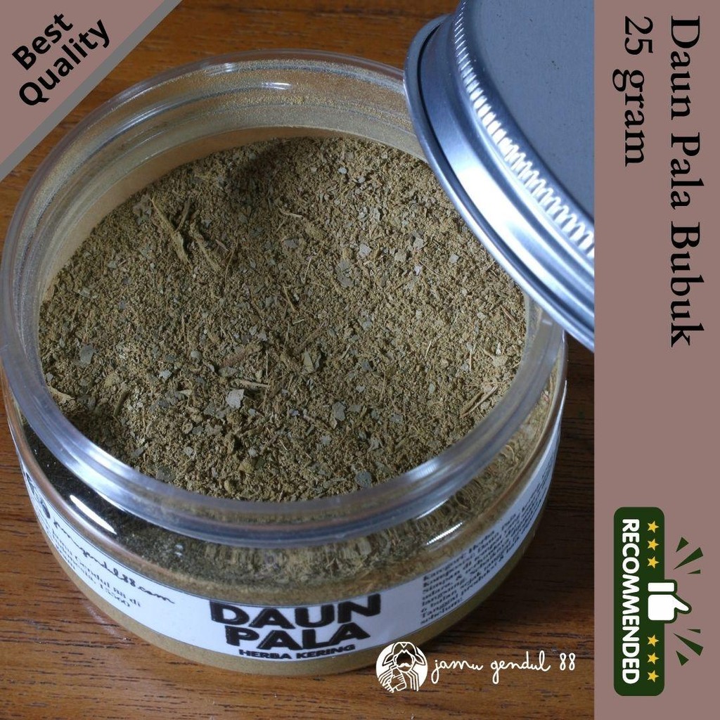 

Daun Pala Bubuk - High Quality Herbs Powder by Jamu Gendul 88