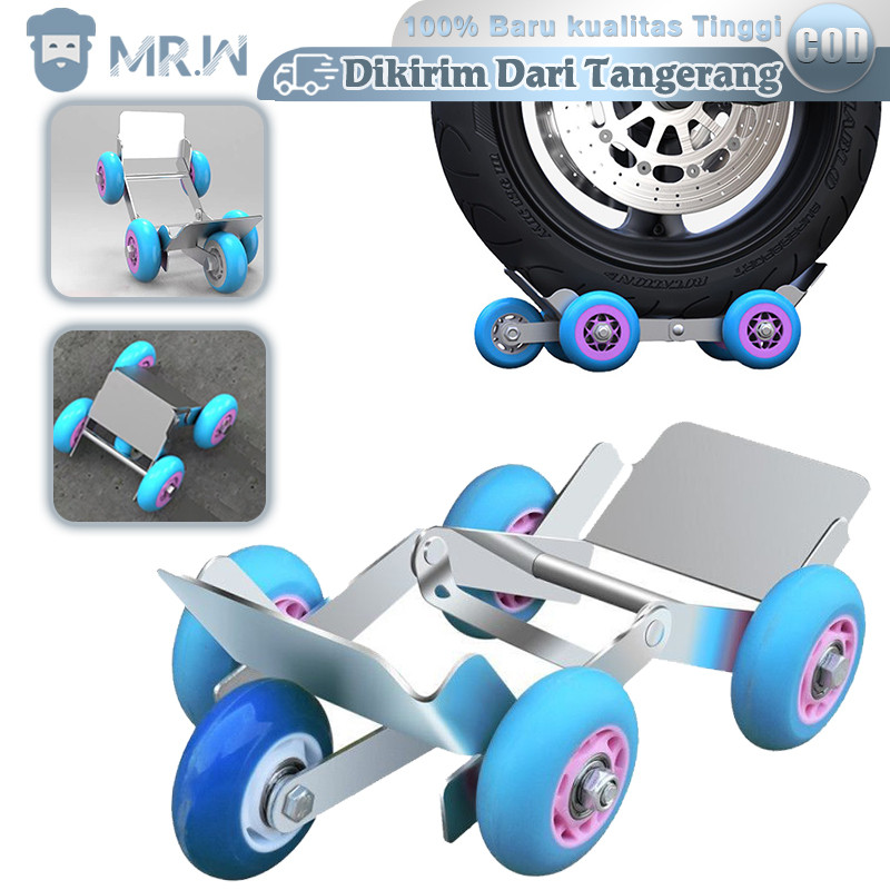 

Troli Motor Magic / Troli Ban Motor / Alat Bantu Dorong Motor / Alat Dorong Motor Ban Kempes Depan Belakang Darurat