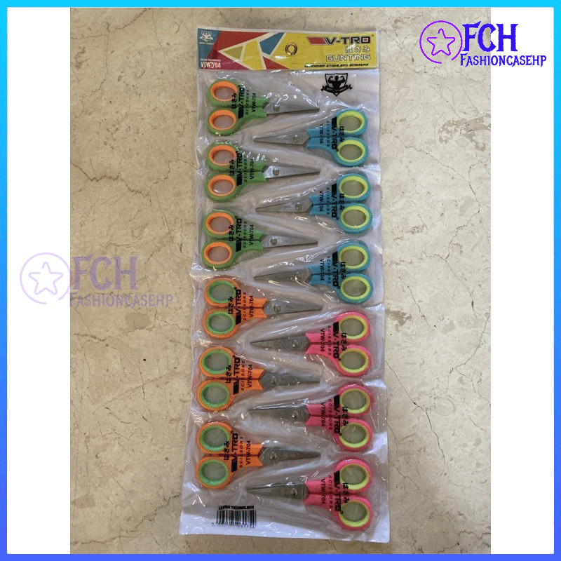

FCH GROSIR gunting KECIL 12CM warna, pemotong, alat potong, gunting warna