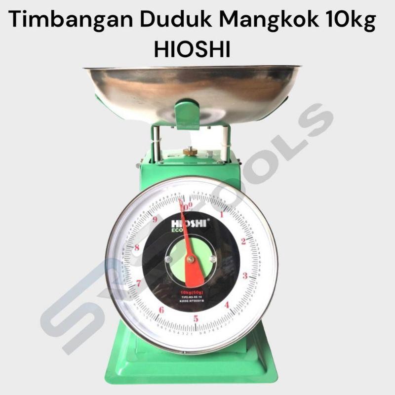 HIOSHI Timbangan Duduk Bulat Jarum Analog Mangkok 10 Kg VIETNAM STYLE