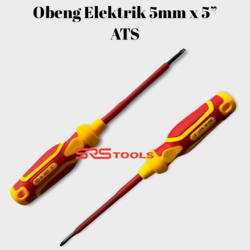 ATS Obeng Elektrik 5 Inch + - Obeng Listrik 5" Plus Minus Electric Screwdriver