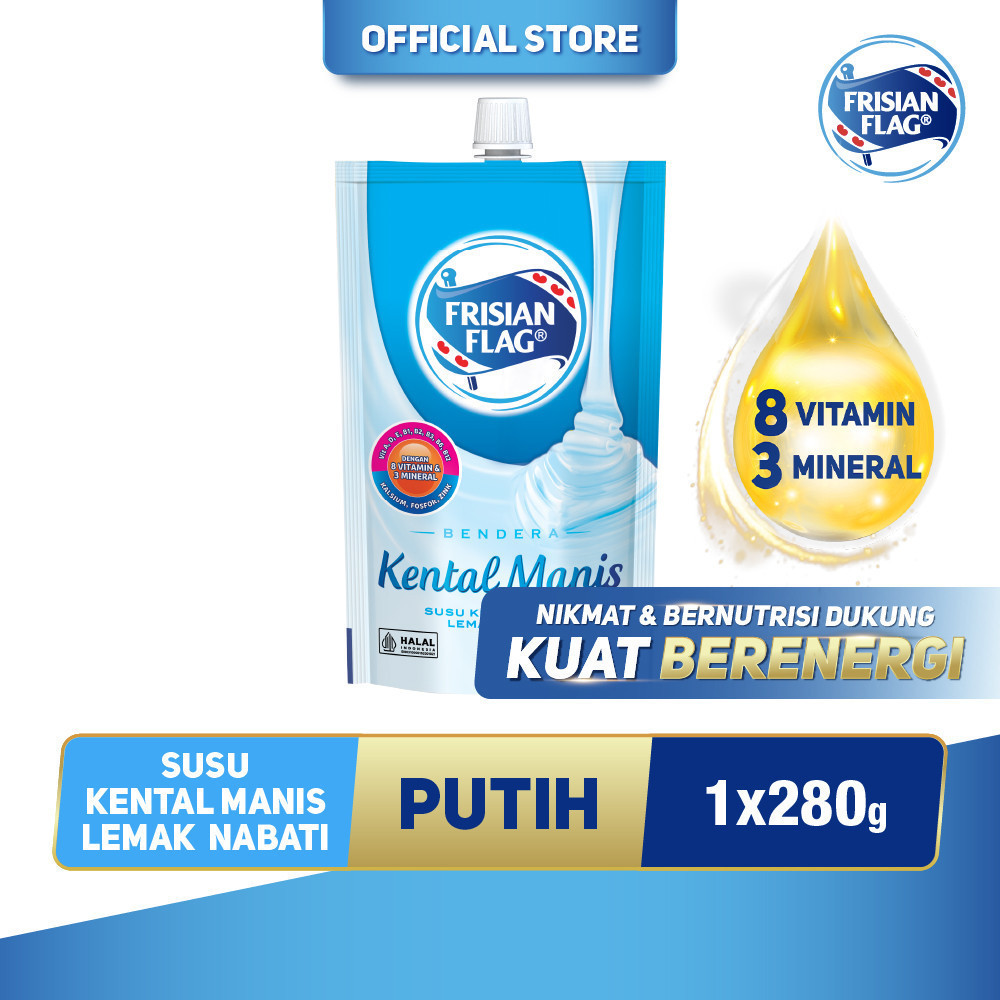 

Frisian Flag Bendera Kental Manis Pouch 280g - 1 pcs