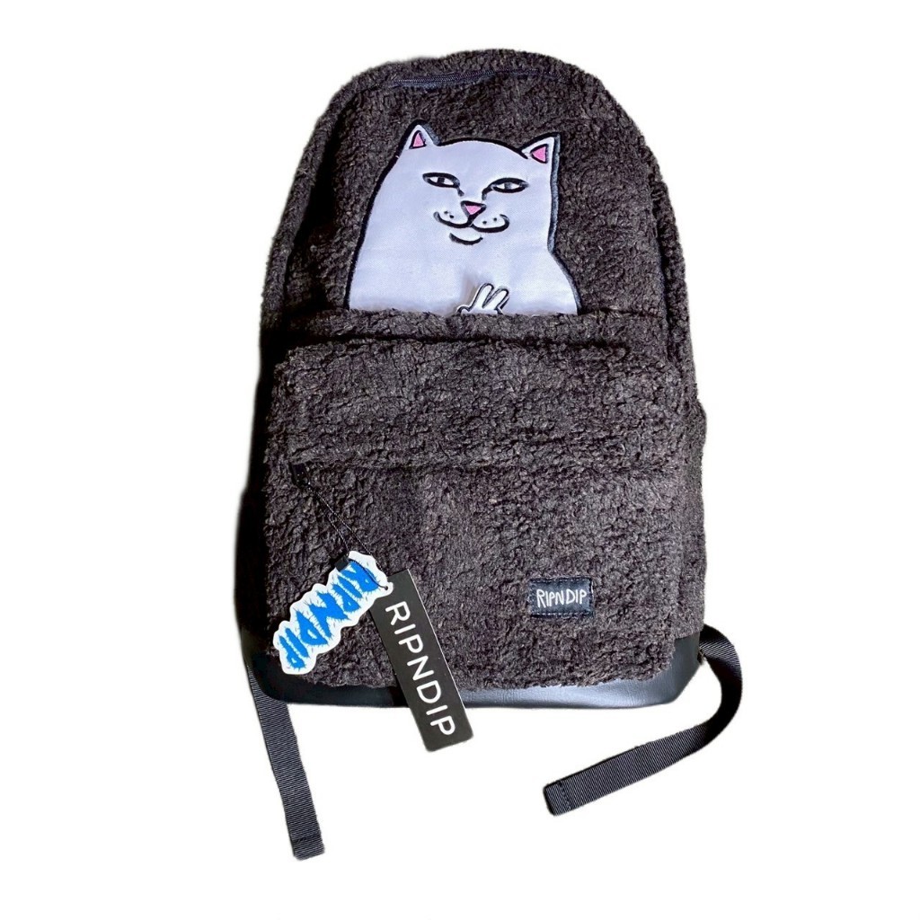 TAS BACKPACK RANSEL SHERPA RIPNDIP LORD NERMAL BROWN FULL TAG