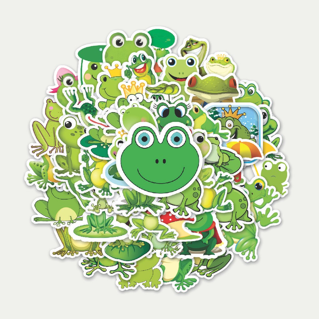 

Sticker Pack Stiker Kawaii Frog Series B [Katak] | Sticker TUMBLR | Stiker LAPTOP KOPER HELM
