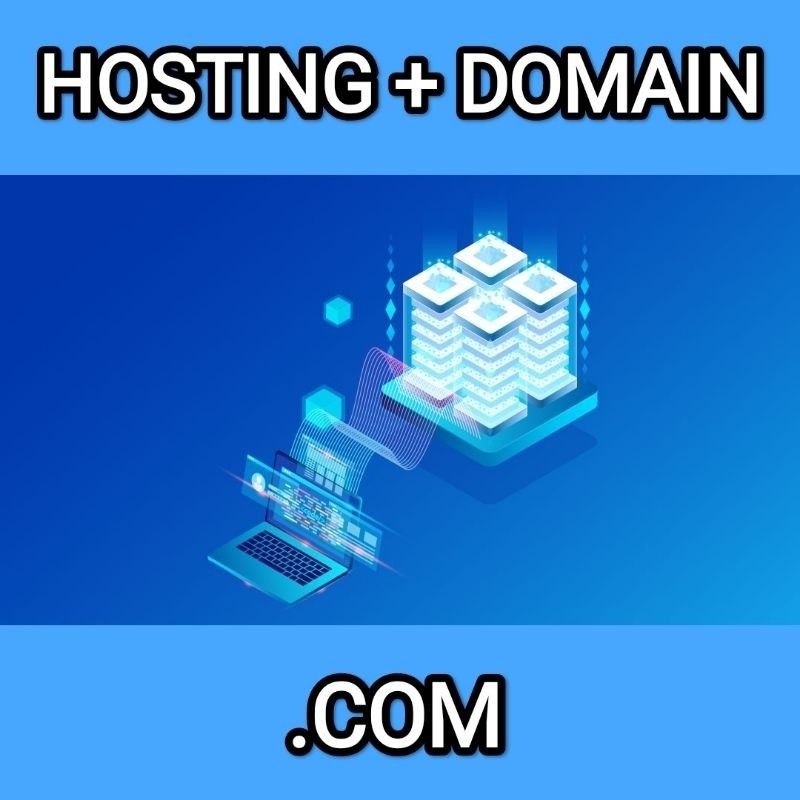 HOSTING DAN DOMAIN COM 1 TAHUN