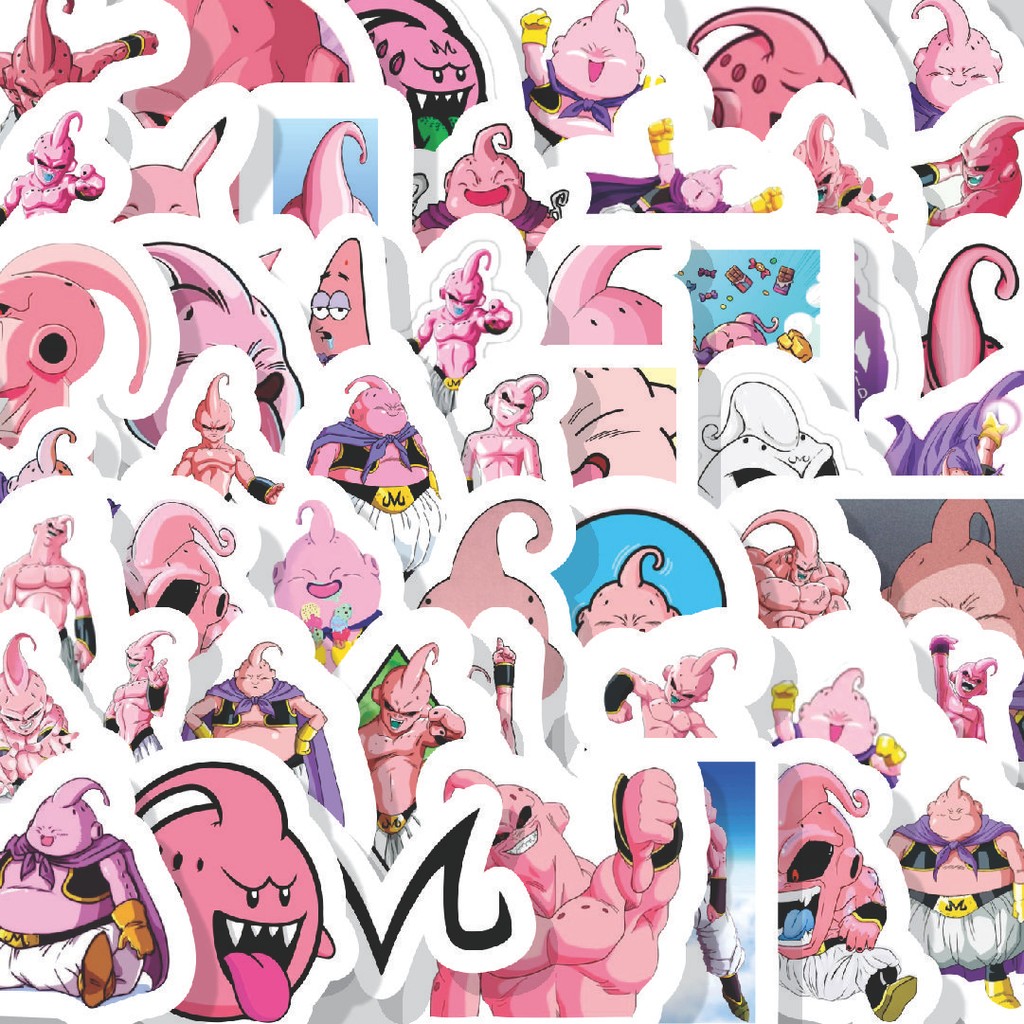 

Stiker Cutting Pack Stiker Anime Majin Boo Dragon Ball Isi 100Pcs Series Aesthetic Lucu Keren Untuk Koper Bahan Vynil
