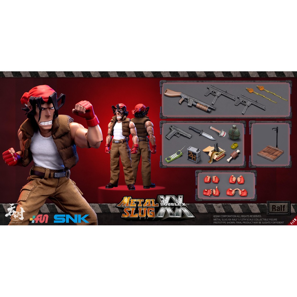 Tunshi Studio TS-010 1/12 Metal Slug XX Ralf Jones