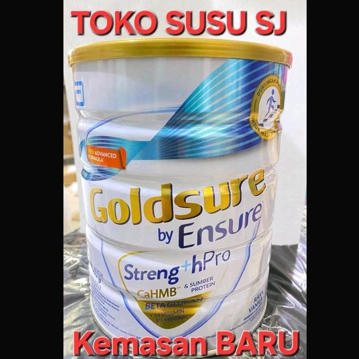 

Hot Produk GOLDSURE BY ENSURE Dewasa VANILA 800 gram/GOLD SURE/800GR/dulu 900gr Terbaik dan Terlaris