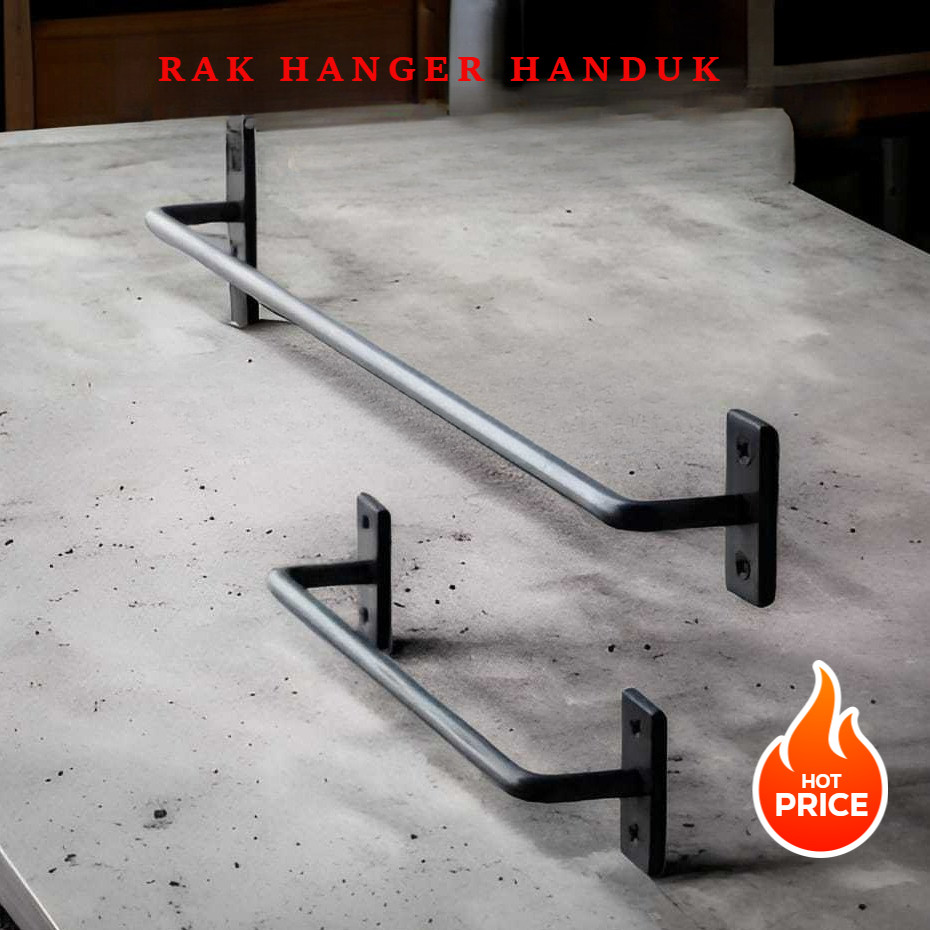 Gantungan Baju Dinding ,Gantungan Baju Besi Tembok, Dinding / Gawang Baju Tembok /BESI BESAR KOKOH