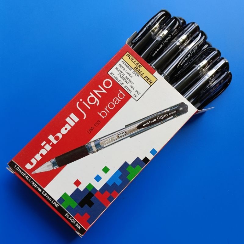 

UNIBALL SIGNO UM-153 1.0MM GEL PIGMEN (1PAK/12PCS)