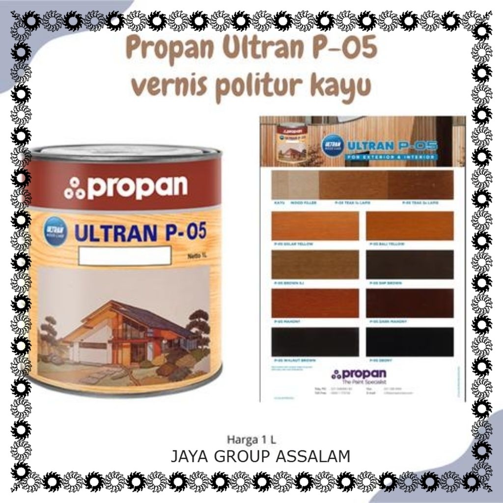 politur kayu propan ultran p-05 teak