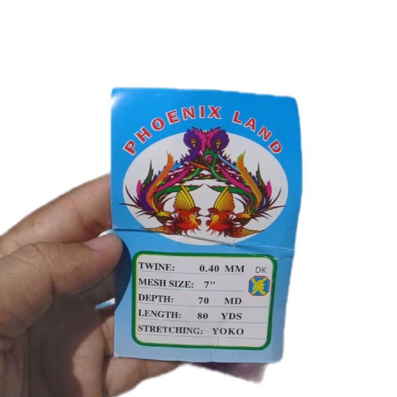 Jaring ikan 0.40 7 inchi 70md/80yds yoko