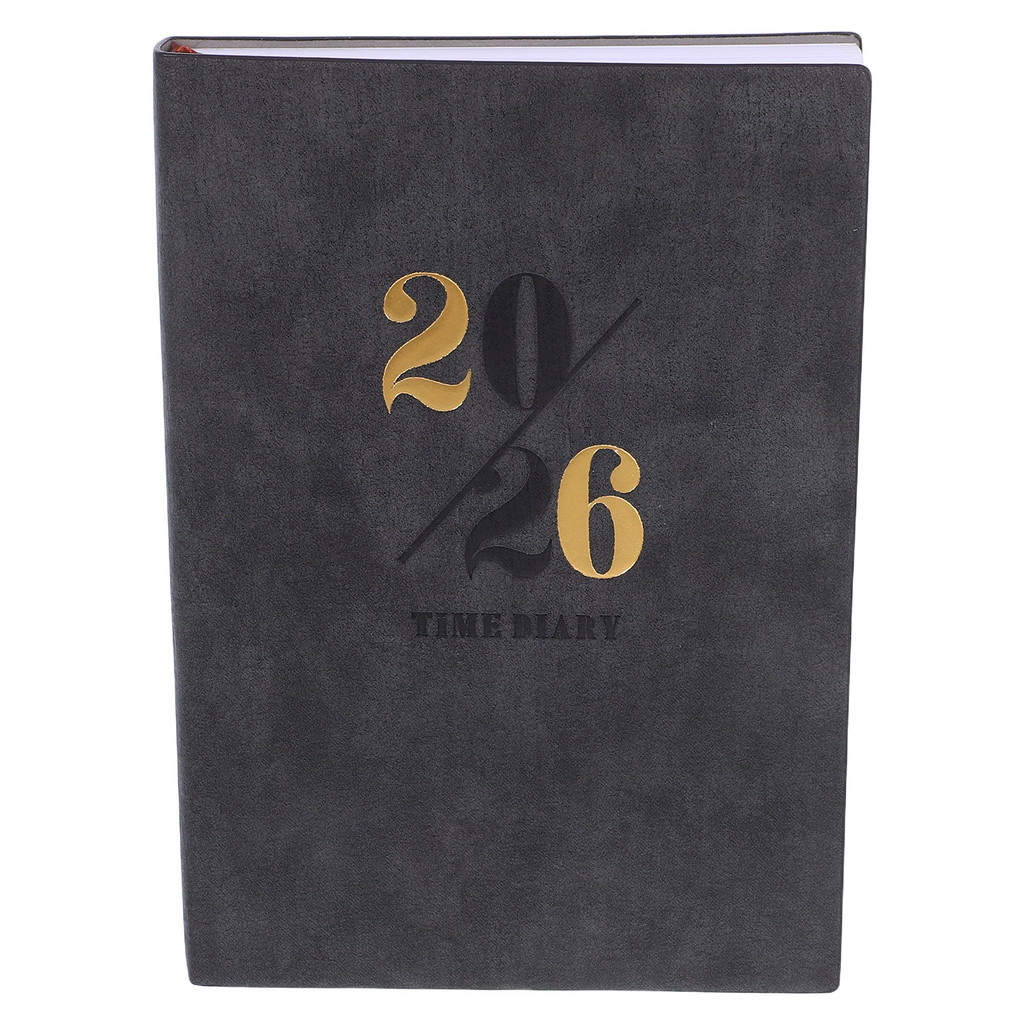 

2026 Schedule Planner Diary Notebook Business Notepad Monthly Tabs Thick Paper Hardcover Executive Portable Appointment Meeting