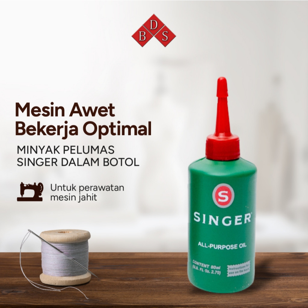 Minyak Mesin Jahit Minyak Singer Pelumas Jahit Oli Mesin