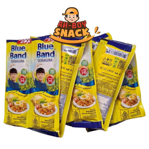 

[2 RENCENG] BLUEBAND RENCENG PER 2 RTG ( 12 SACHET) BLUE BAND RENCENG - AHBOY SNACK
