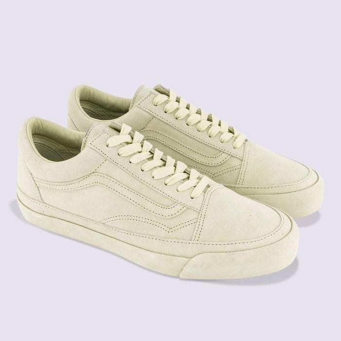 VANS OLD SKOOL LX PREMIUM SUEDE SYLVAN GREEN ORIGINAL Shoes Casual Pria Wanita - 40