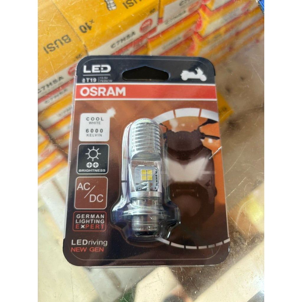 BOHLAM LAMPU OSRAM LED PUTIH BEAT FI BEAT ESP BEAT STRET VARIO 110 VARIO 125 MIO SPORTY MIO M3 MIO J