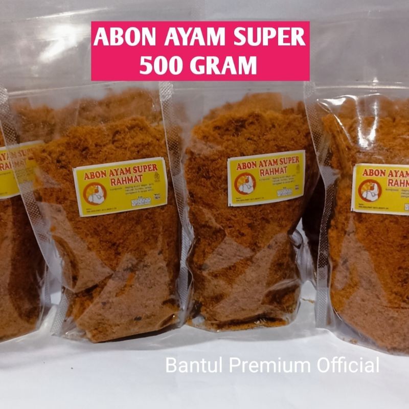 

Abon Ayam Super Fresh Original dan Pedas 500 Gram Khas Bantul Jogja Yogyakarta