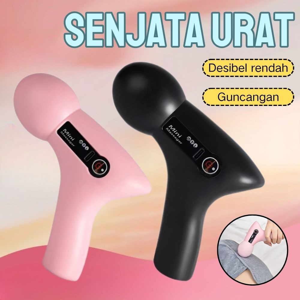 Getar Alat Pijat Elektrik Otot Mini Gun /Relaksasi Alat Terapi Getar /Alat Elektrik Massager Pijat