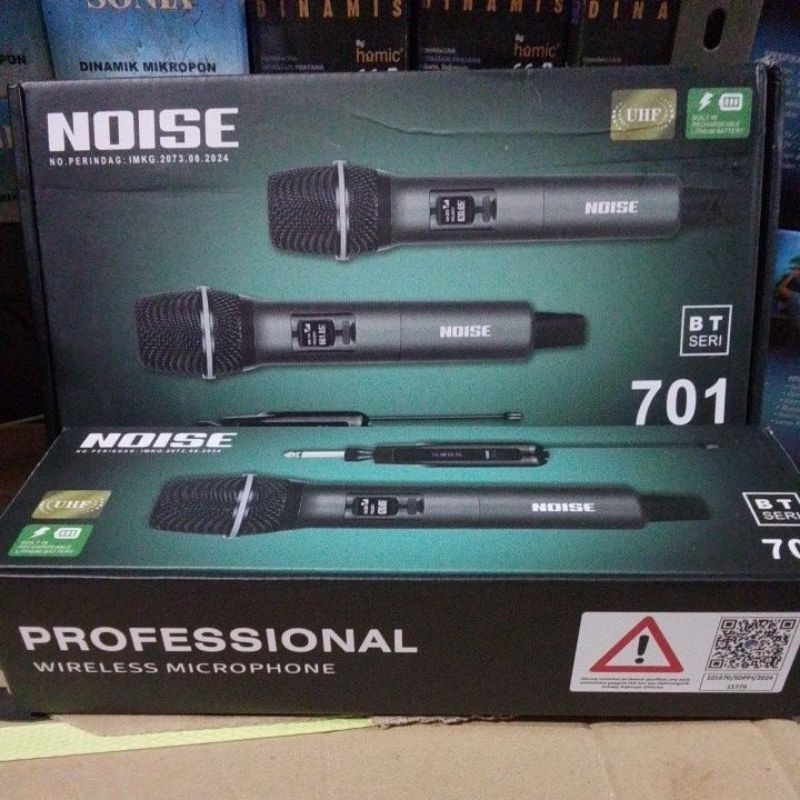 

microphone mikrofon wireless charge Noise BT seri 701 handle