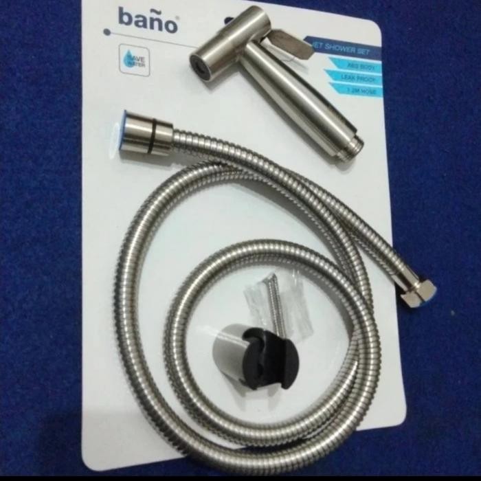Jet shower toilet Bano stainless / toilet shower - stainless