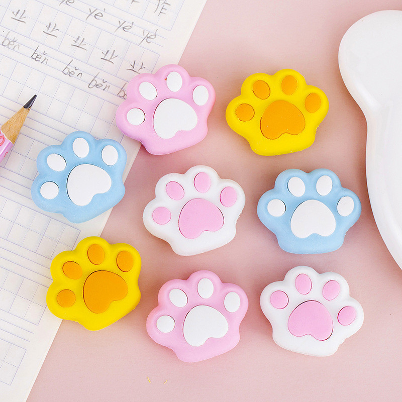 

VIRAL!! PENGHAPUS BENTUK PAW KUCING MINI EDITION HARGA SATUAN DENGAN WARNA PASTEL SUPER CANTIK IMUT