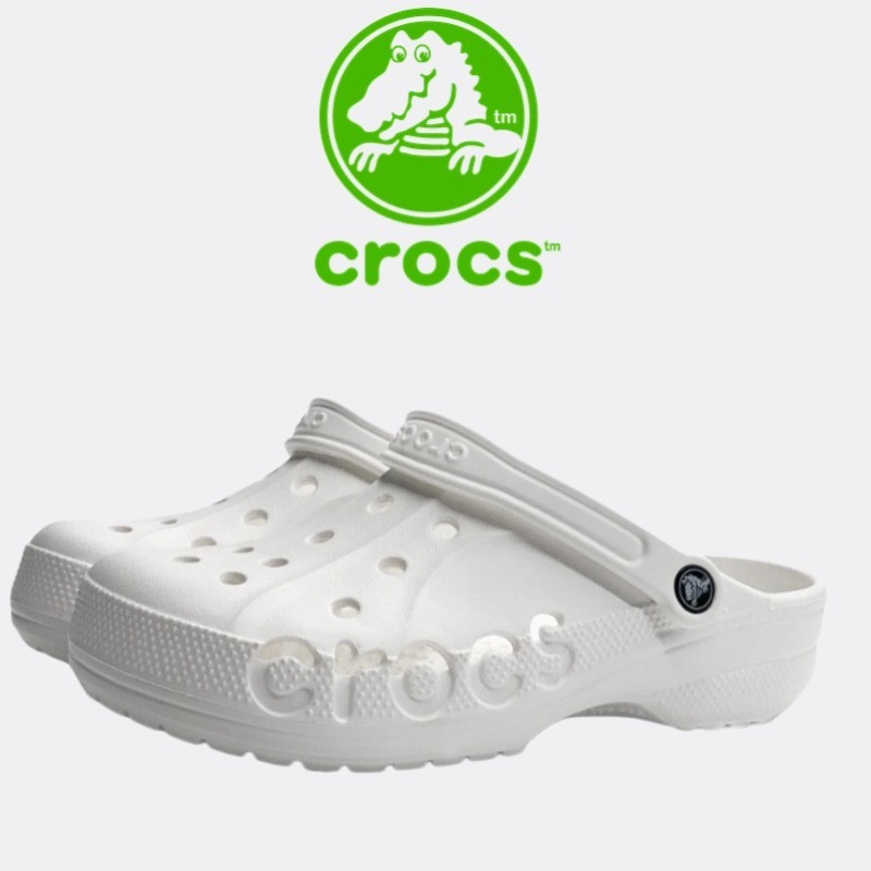 [COD] 100% ORIGINAL CROCS UNISEX CLASSIC Baya Clog - White / Sandal Crocs Pria Dan Wanita