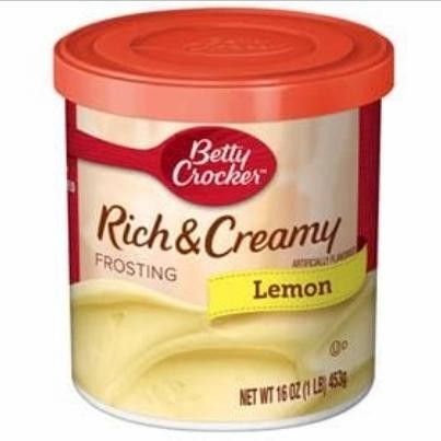 

Betty Crocker Frosting Rich & creamy 453gr 16oz - LEMON