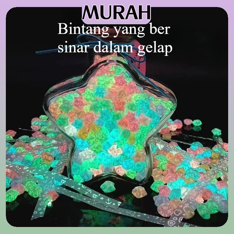 

(Cahaya Malam)210pcs Kertas Origami BintangKertas Origami Bintang Diy Berwarna Star Paper Craft Handmade Fluoresensi Kertas Origami