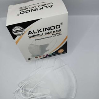 Masker Duckbill - Masker Alkindo Duckbill 50 Pcs - Masker Duckbill 50 Pcs Warna Warni - Alkindo