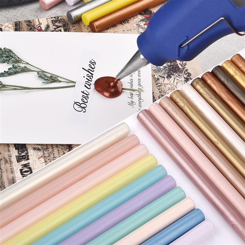 

Seal Wax Sticks For Melting Glue Gun Sealing Wax Sticks Wedding Party Invitation Sealing Wax For Fashion Gift Decoration