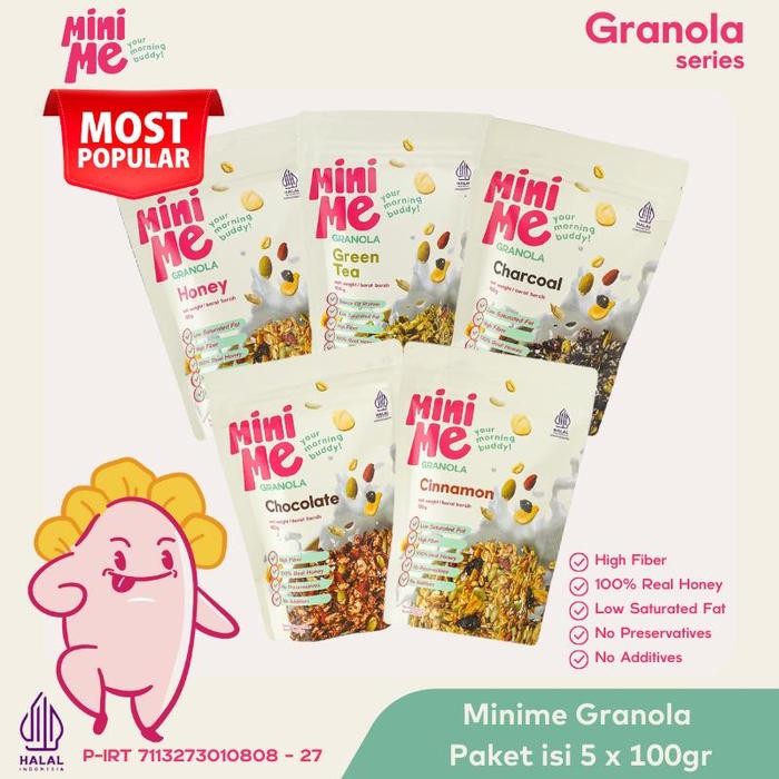 

Paket Granola 5 rasa @100gr