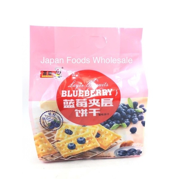 

Bairong Biscuits With Blueberry / biskuit impor / cemilan impor