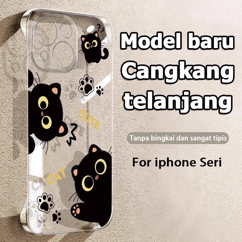 XWWBK045 Case ponsel cocok untUK IPHONE OPPO VIVO REDMI1 S4M5UNG Case Ponsel Transparan Bermotif Kuc