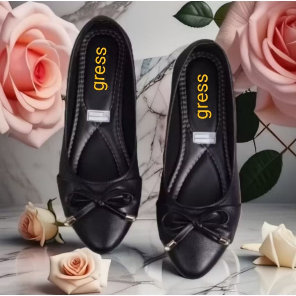FLASH SALE flatshoes import sol karet // sepatu balet wanita sol karet // sepatu flat shoes terbaru 
