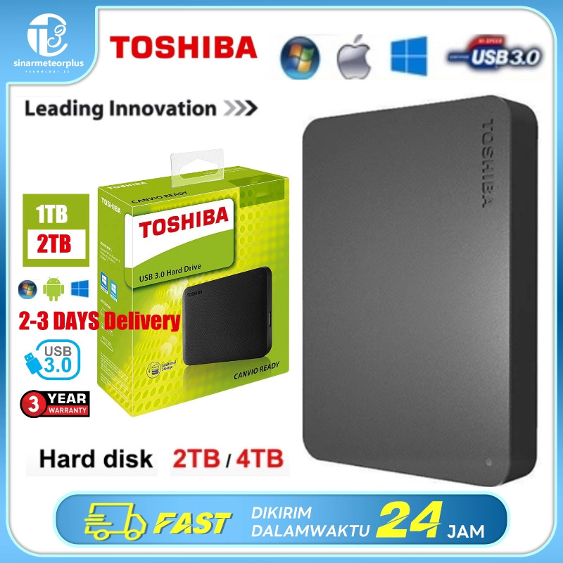 hardisk eksternal ORIGINAL Toshiba 1tb 2tb 4tb hard disk external USB3.0 HDD 2.5" Portable hard driv