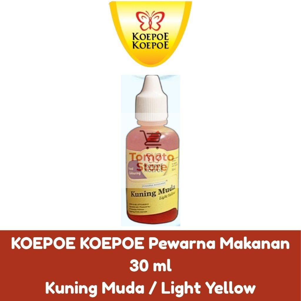 

✨ TOMOTOSTORE ✨ KOEPOE KOEPOE Pewarna Makanan Kuning Muda / Light Yellow