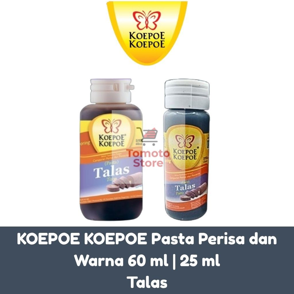 

✨ TOMOTOSTORE ✨ KOEPOE KOEPOE Pasta Perisa dan Warna Talas