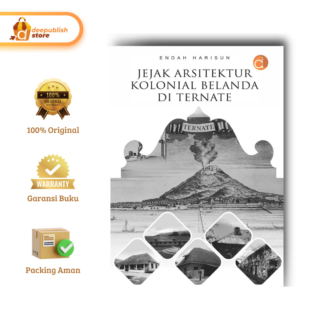 EM Buku Jejak Arsitektur Kolonial Belanda di Ternate | Buku Sains dan Teknologi | Original DPE