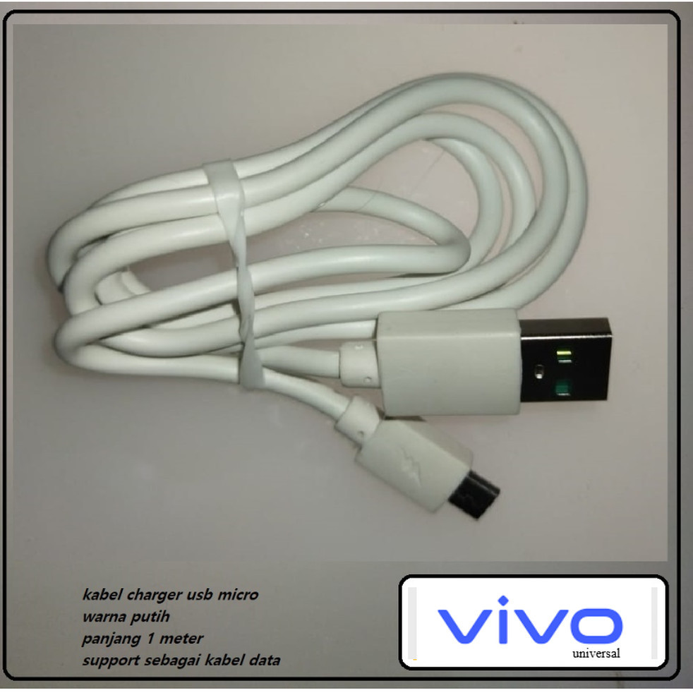 usb micro kabel charger vivo Y20 (2020) / V2029/PD2034F - vivo Y20s - vivo Y20t (V2129) - vivo Y20g 