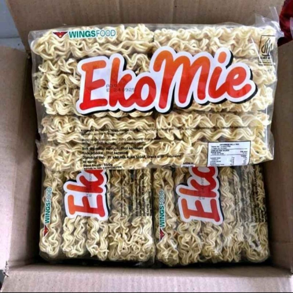 

Eko Mie isi 10 Mie Instan Mie Kering 500gr
